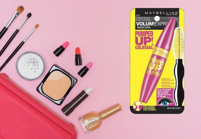 Mascara Maybelline Pumped Up Colossal Volum Express 213 Glam Brown tone nâu