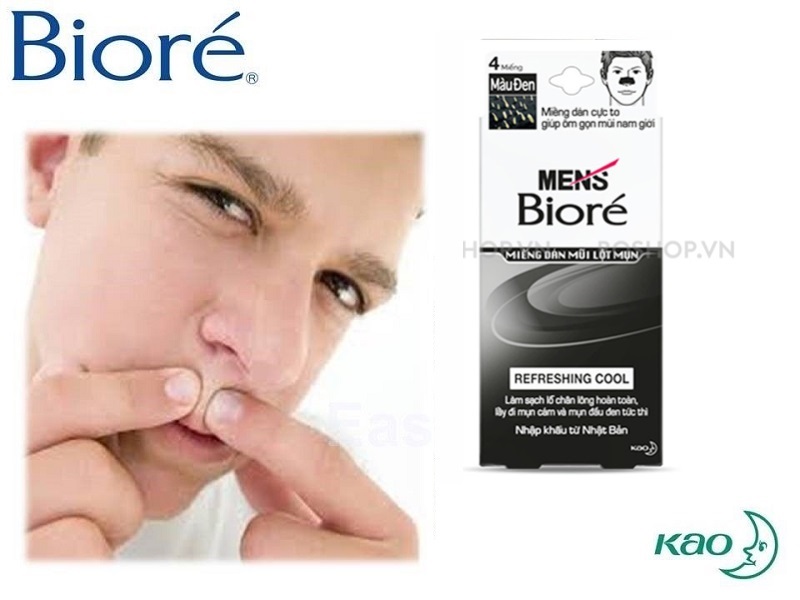 Bioré Black Strip lấy sạch mụn cám và mụn đầu đen