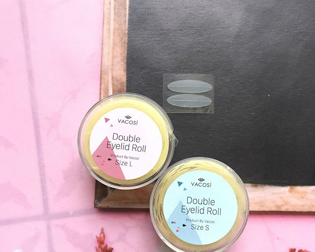 Miếng dán mí dạng cuộn Vacosi Double Eyelid Roll VM17 dễ dàng tách mí