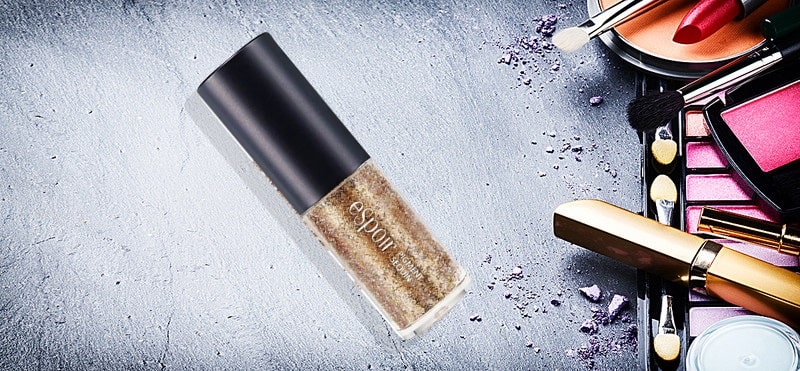 Nhũ mắt Espoir Pigment Sequin 01 Night Jazz có tông màu chủ đạo là nâu vàng trầm