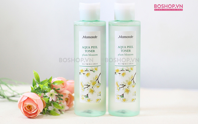 Nước hoa hồng Mamonde Aqua Peel Toner Plum Blossom 250ml