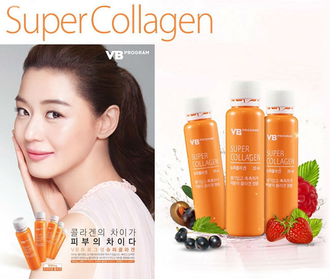 Nước uống đẹp da V=B Super Collagen 30 chai