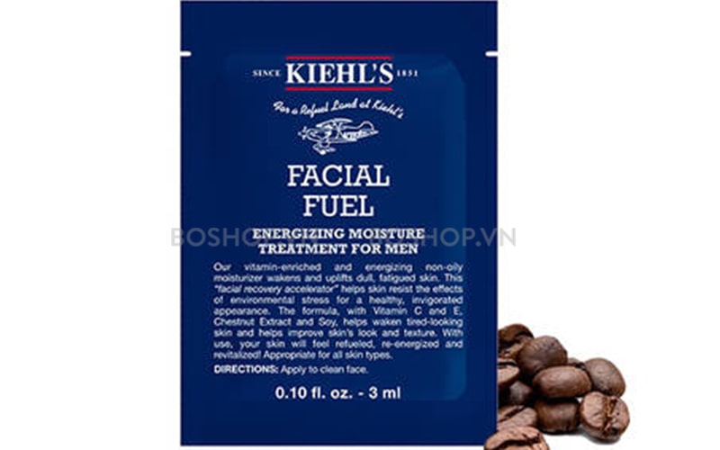 Sample rửa mặt Kiehl’s Facial Fuel Energizing 3ml