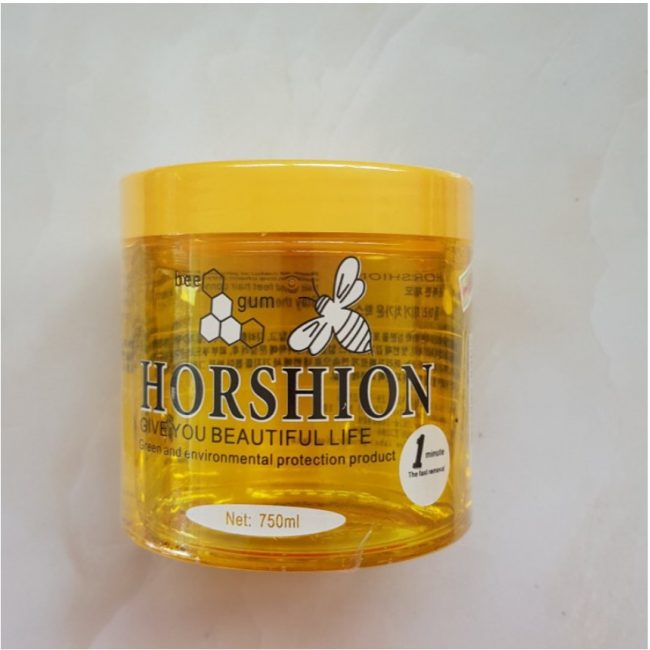 Sáp tẩy lông mật ong Horshion 750ml vô cùng tiện lợi