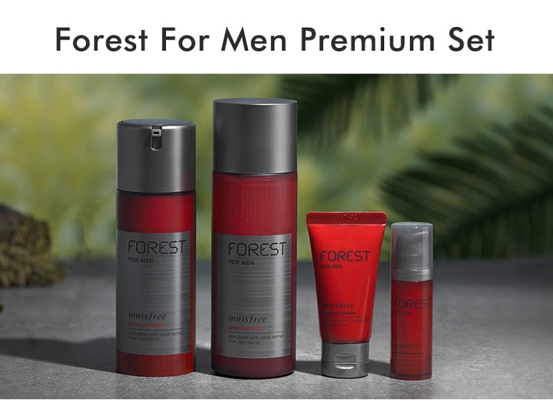 Bộ sưu tập dưỡng da Innisfree Forest For Men Premium