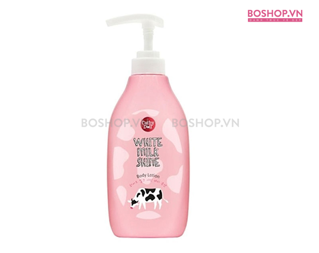 Sữa dưỡng thể Cathy Doll White Milk Shine Body Lotion 450ml