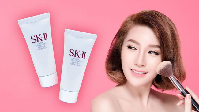 Sữa rửa mặt SK-II Facial Treatment Gentle Cleanser 20gr chiết xuất từ cây liễu trắng,loại bỏ các tạp chất