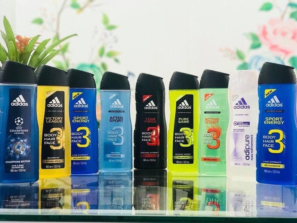 Sữa tắm gội cho nam Adidas Champions League 400ml thành phần lành tính an toàn cho da