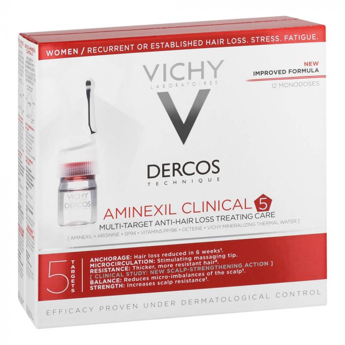 Tinh chất giảm rụng tóc Vichy Dercos 6ml X 12 ống