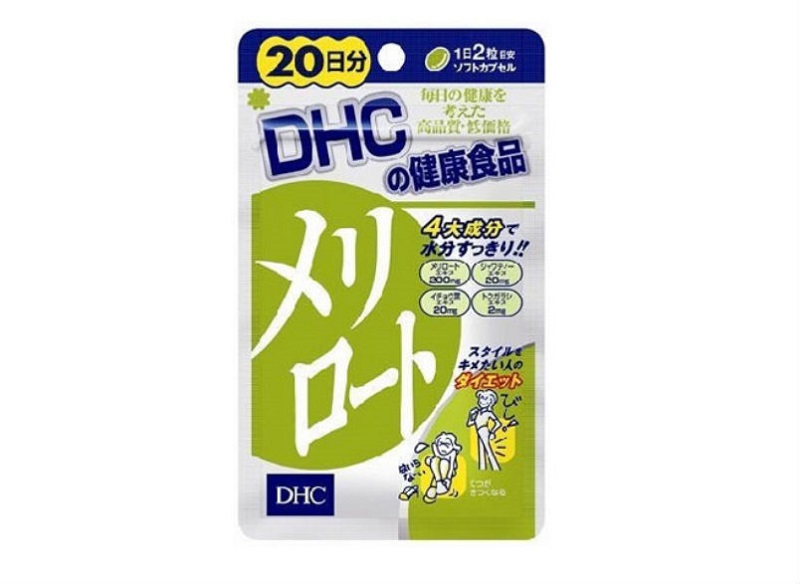 Viên uống giảm mỡ đùi DHC Melilot Diet Supplement 20 ngày chiết xuất từ thành phần thiên nhiên