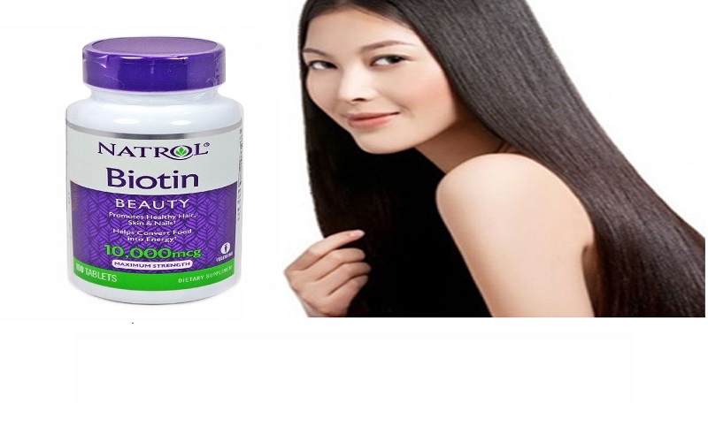 Công dụng tuyệt vời của viên Uống Ngăn Rụng Và Kích Mọc Tóc Natrol Biotin 10000mcg 100 Viên.