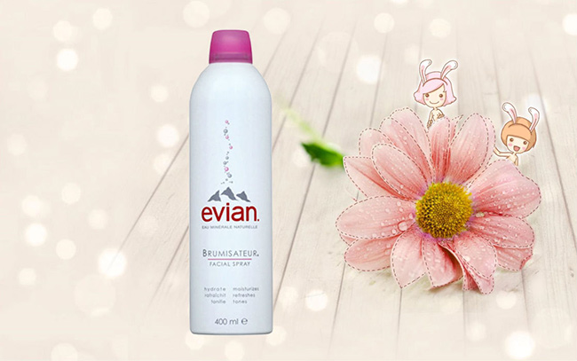 Xịt khoáng Evian Facial Spray Hydrate Moistureises 400ml