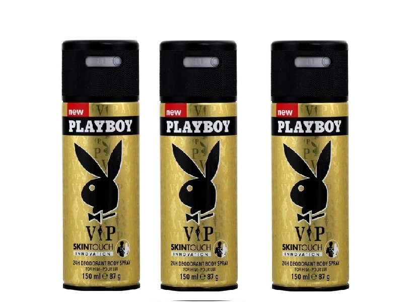 Xịt khử mùi nam Playboy Vip 150 ml là sự lựa chọn hoàn hảo dành cho nam giới