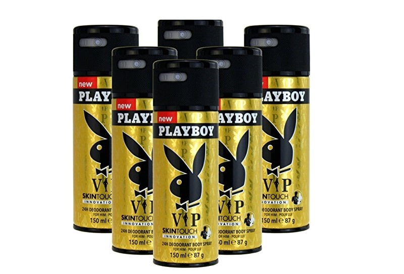 Xịt khử mùi Playboy cho nam giúp khử mùi cơ thể với nhiều hương nước hoa khác nhau mang lại sự tự tin và nét cuốn hút vốn có của phái mạnh. 