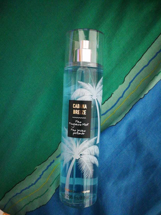 Xịt thơm Bath & Body Works Cabana Breeze Fine Fragrance Mist 236ml