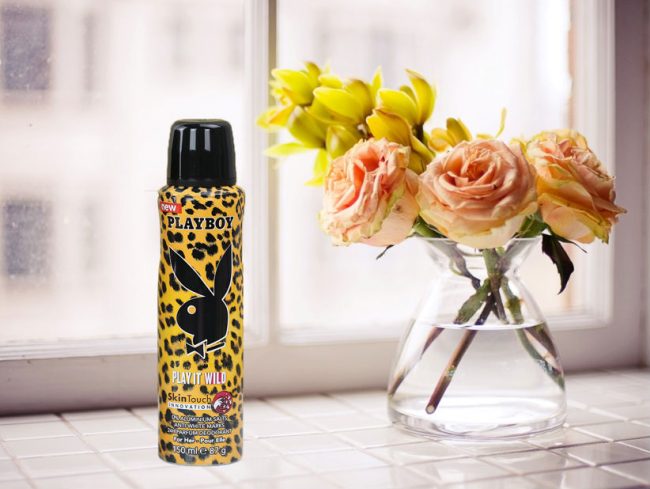 Xịt thơm Body Playboy Skin Touch Innovation Play It Wild 150ml