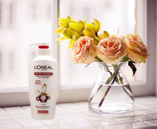 Dầu gội L’Oréal Total Repair 5 Shampoo 450ml