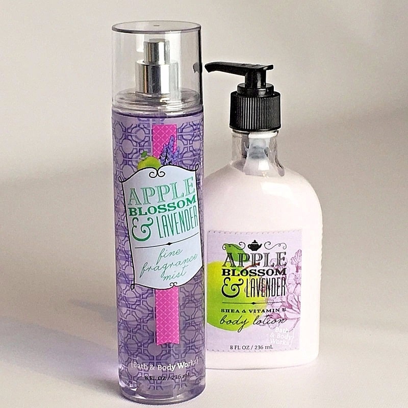 Bộ sản phẩm Bath & Body Works Apple Blossom Lavender