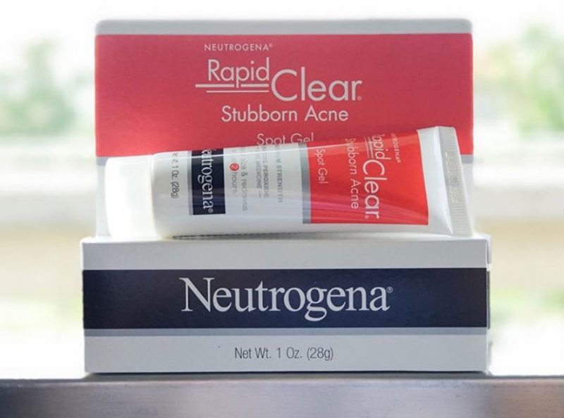 Gel chấm mụn Neutrogena Rapid Clear Stubborn Acne 28gr