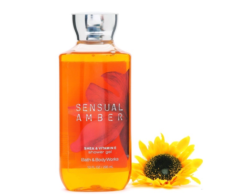 Gel tắm hương nước hoa Bath & Body Works Sensual Amber 295ml