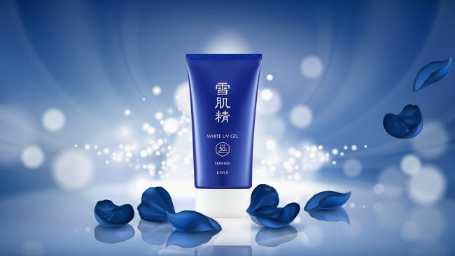 Kem chống nắng Kosé Sekkisei White UV Gel SPF 50+ 80gr