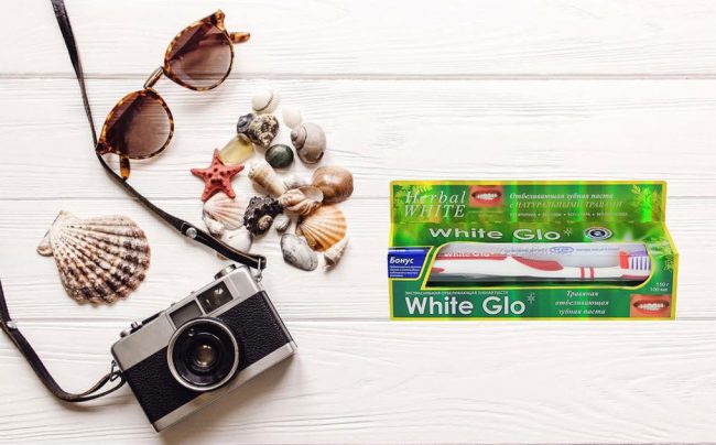 Kem đánh răng thảo mộc White Glo Herbal Whitening Toothpaste 100ml