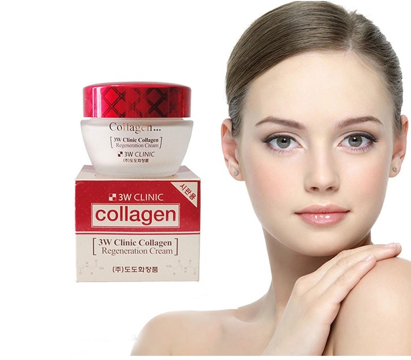 Kem dưỡng da 3W Clinic Collagen Regeneration Cream 60ml Kem dưỡng da 3W Clinic Collagen Regeneration Cream 60ml 