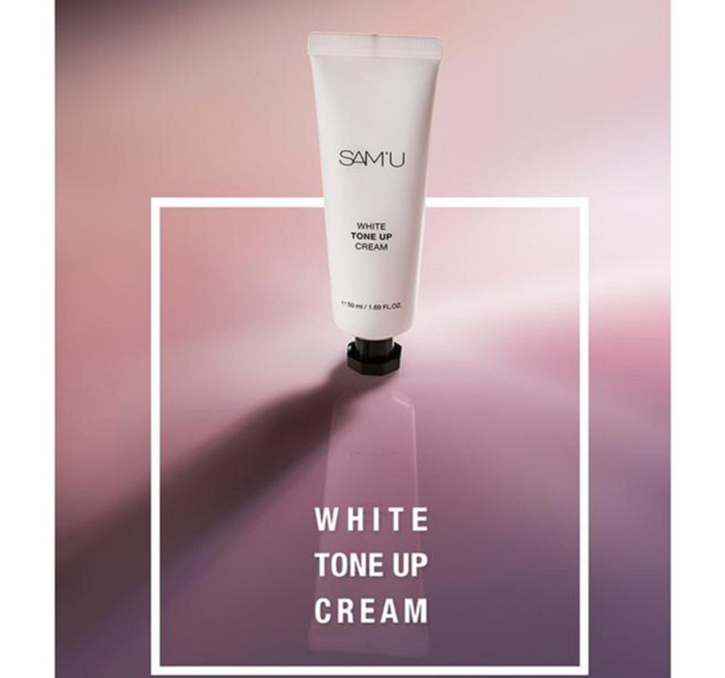 Chất kem mềm mịn của SAM’U White Tone Up Cream, dễ dàng thẩm thấu qua da mang lại hiệu quả tốt nhất