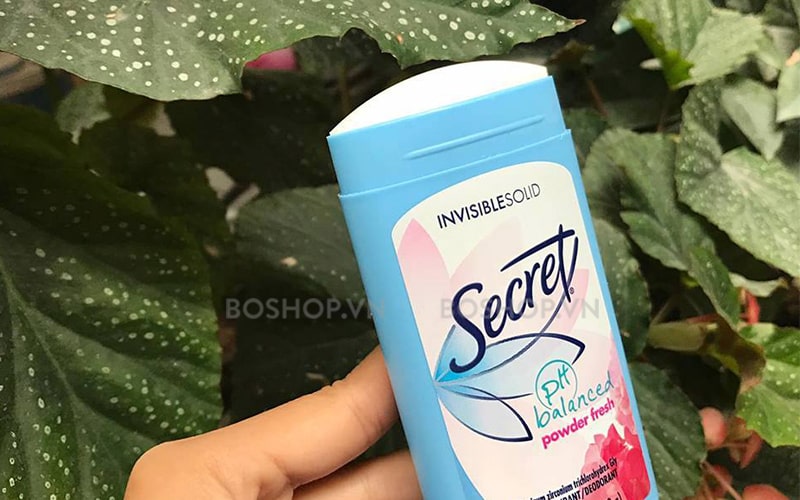 Lăn khử mùi Secret Invisible Solid Powder Fresh Deodorant 73gr khử mùi cơ thể dưới cánh tay