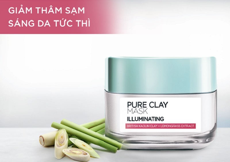 Mặt nạ đất sét dưỡng sáng da L'Oreal Illuminating 50ml 