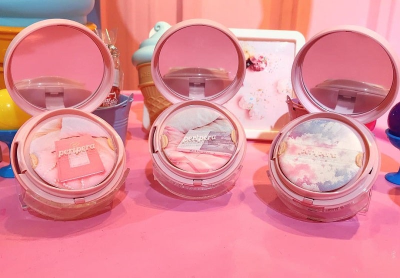 Phấn nước Peripera Ink Lasting Pink Cushion No.2 Beige 