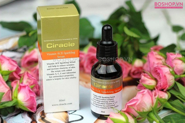 Tinh chất làm sáng da Serum Ciracle Vitamin ACE Sparkling