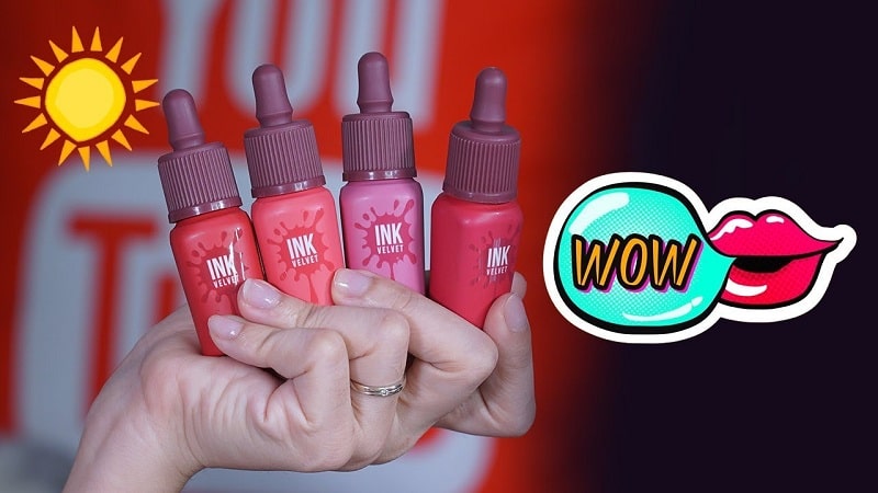 Son kem lì Peripera Ink Velvet No.19 Bewitched Red Pink