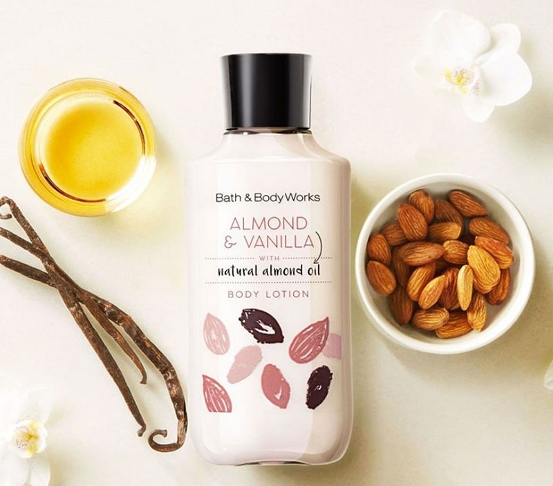 Sữa dưỡng thể Bath & Body Works Almond & Vanilla – bí quyết dưỡng da tối ưu
