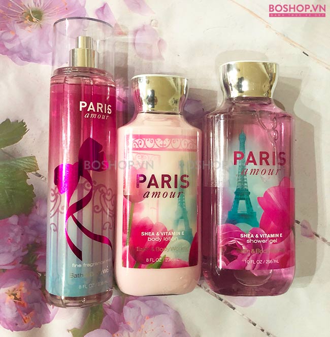 Sữa dưỡng thể Bath & Body Works Paris Amour 236ml