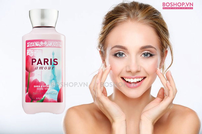 Sữa dưỡng thể Bath & Body Works Paris Amour - Bí quyết chăm sóc làn da bạn