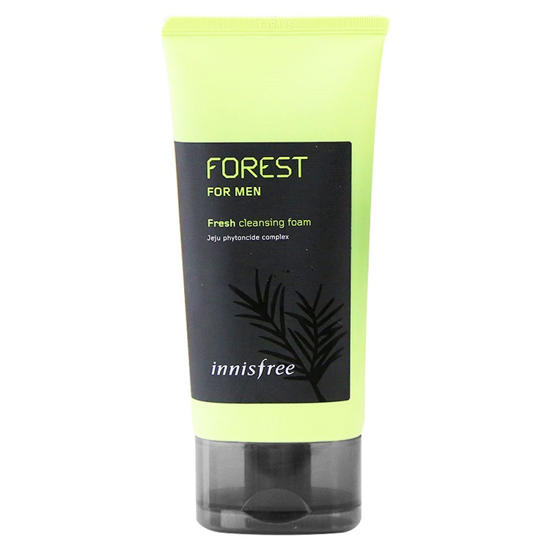 Sữa rửa mặt Innisfree Forest For Men Fresh 150ml tẩy tế bào chết, làm sạch sâu cho da