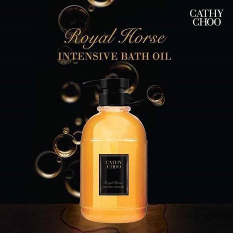 Sữa tắm chiết xuất từ dầu ngựa Cathy Choo Royal Horse Bath Oil chính hãng từ Thái Lan