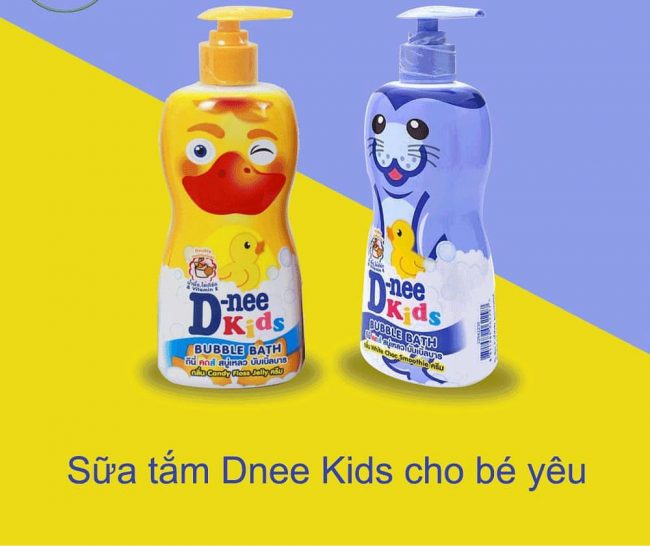 Sữa tắm gội cho bé D-Nee Kids Candy Floss Jelly 400ml hương thơm nhẹ dịu tươi mát