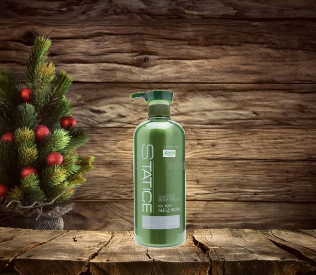 Sữa tắm thảo dược Statice Herbal Fresh 800ml hương thơm nhẹ nhàng, tạo cảm giác tươi mát sảng khoái