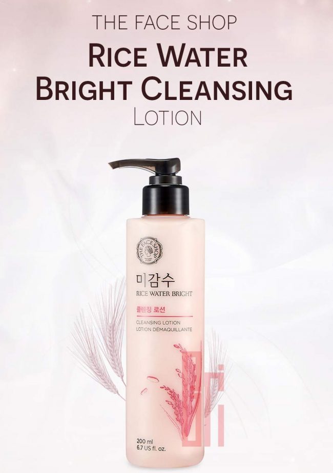 Tẩy trang The Face Shop Rice Water Bright Cleansing Lotion 200ml