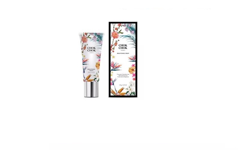Kem Dưỡng Trắng Chok Chok Brightening Cream 150gr giúp dưỡng da toàn thân, đào thải và cân bằng sác tố da.
