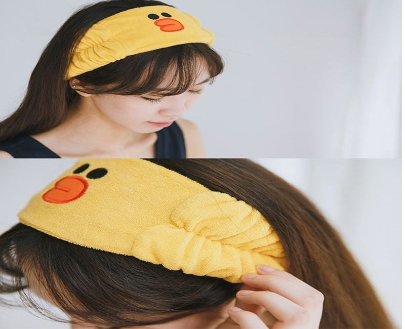 Băng Đô Cài Tóc Line Friends Hair Band 