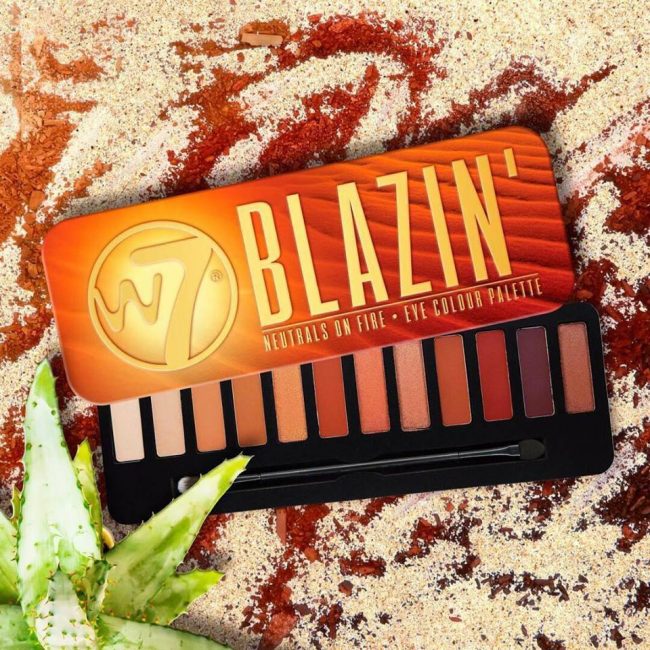 Bảng phấn mắt W7 Blazin’ Neutrals On Fire