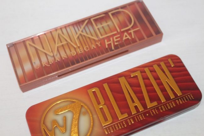 W7 Blazin Neutrals on Fire Eye Colour Palette