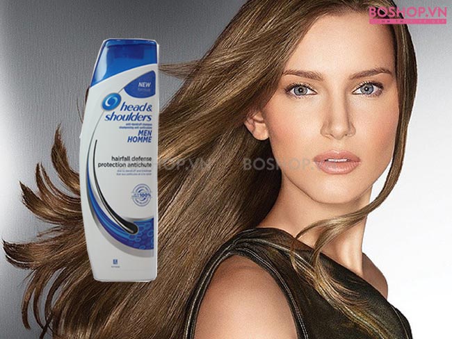 Head & Shoulders Hairfall Defense trị gàu, giảm gãy rụng