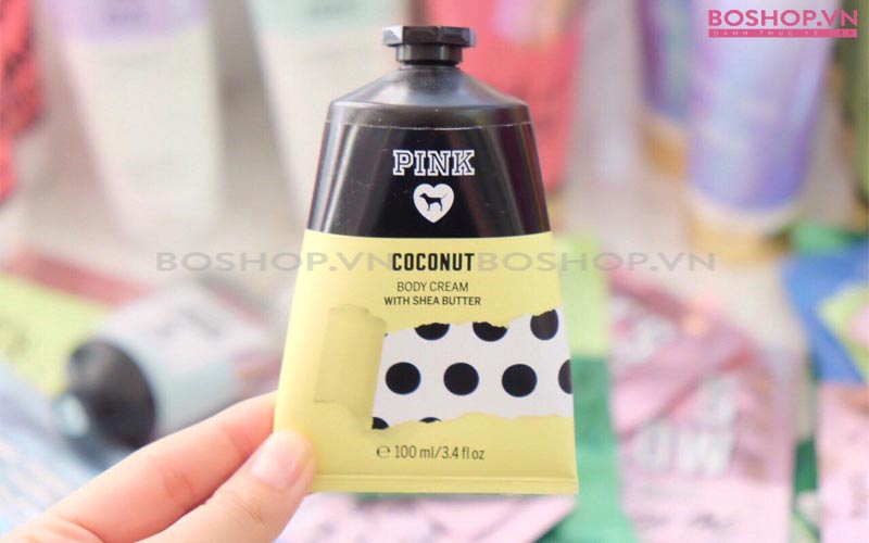 Kem Body Victoria's Secret Coconut 100ml sản phẩm Mỹ chính hãng