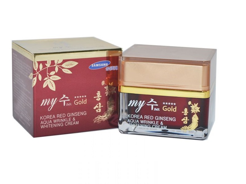 Kem hồng sâm dưỡng trắng da My Jin Gold 50ml