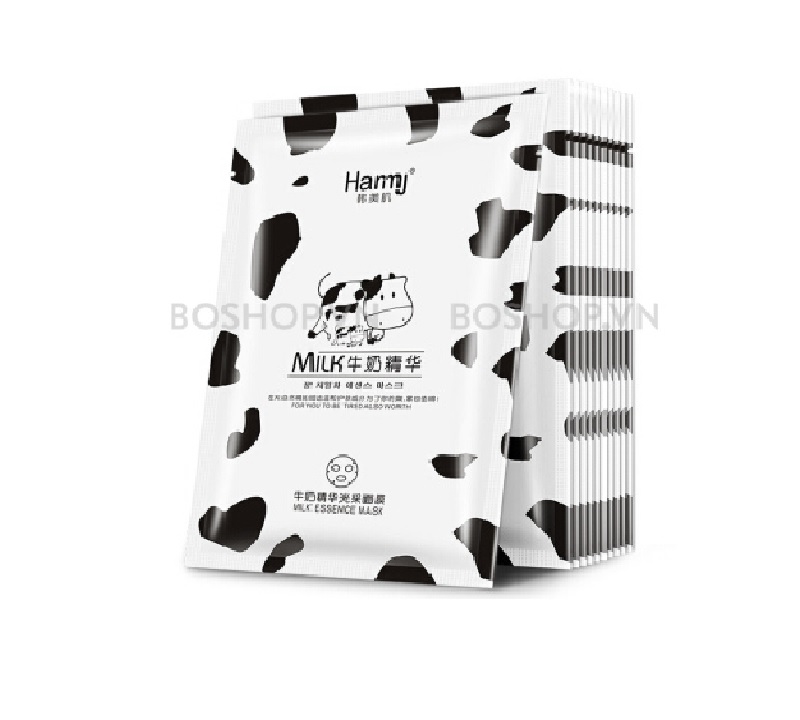 Mặt nạ cấp nước làm sáng da Hanmeiji Milk Essence Mask 