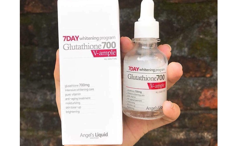 Huyết thanh chăm sóc da Angel’s Liquid 7 Day Glutathione 700 V-Ample 30ml